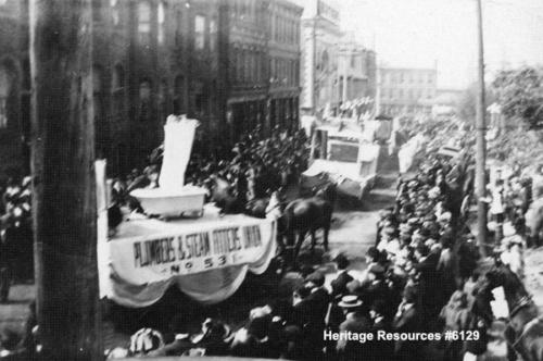 1913 Labour Day Parade.
