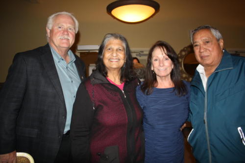 Sandy MacDonald, Angie Linco, Valarie Oliver & Lester Linco. (Joe Landry Photo)