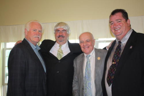 Sandy MacDonald, Pat Riley, George Vair & Robert Frawley (Joe Landry Photo)