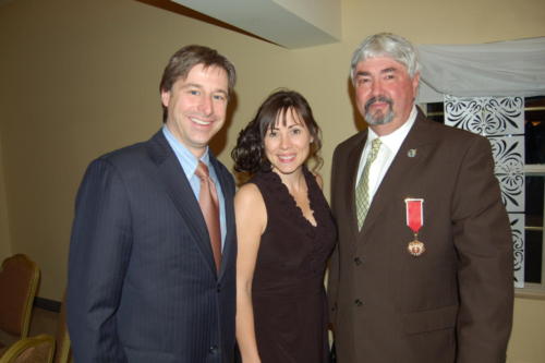 New Brunswick's Premier Shawn Graham and his wife, Roxanne Reeves at the March 13th, 2010 Canada/ Argentina Friendship Dinner with Pat Riley. (Peter Walsh Photo)
