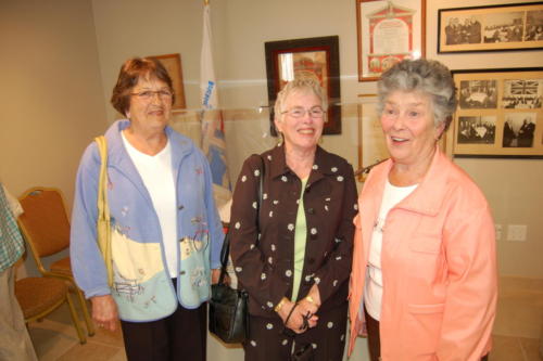 Jeannine Vautour, Carol Vair and Irene Schell. (Peter Walsh Photo)