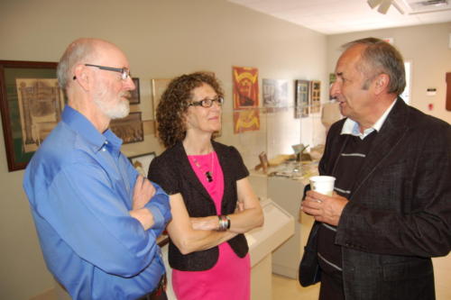 Vince Perkins, Dawn Robichard and Ray Riddell. (Peter Walsh Photo)